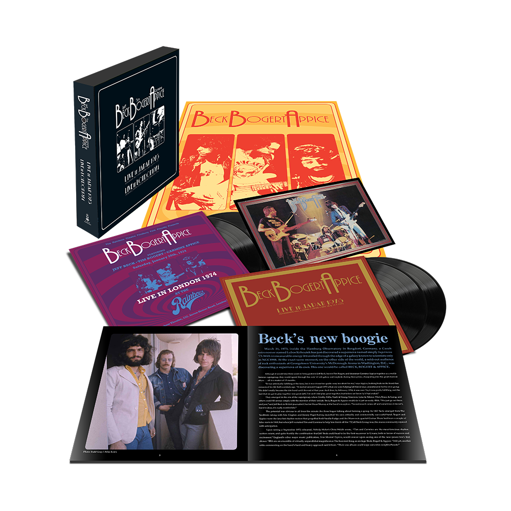 Beck, Bogert & Appice - Live In Japan 1973, Live In London 1974 4LP (Black)